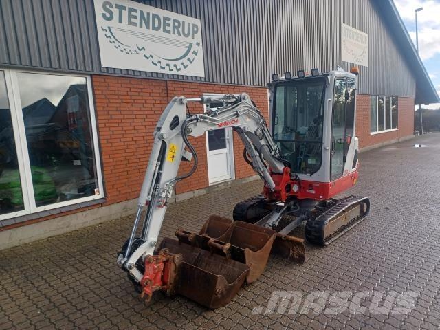 Takeuchi TB225 Mini ekskavatoriai < 7 t