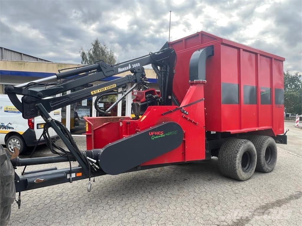  UFKES GREENTEC 930 Medienos smulkintuvai
