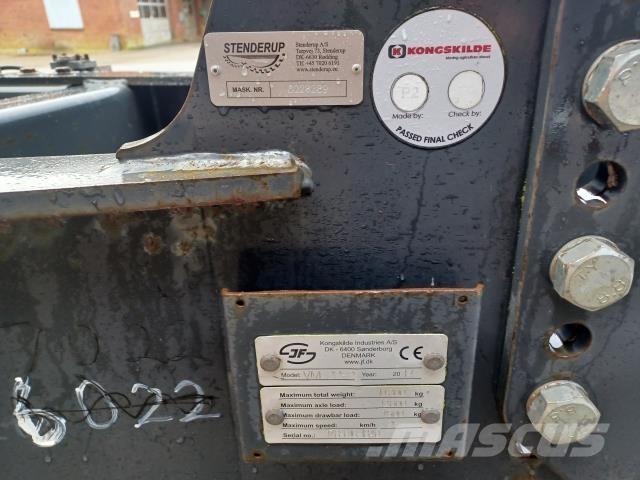  UNDERVOGN NR. 87 Savivartės priekabos