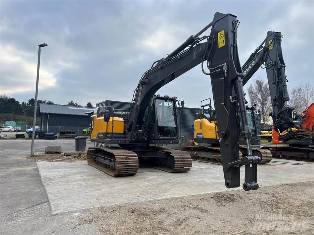 Volvo EC140EL Vikšriniai ekskavatoriai