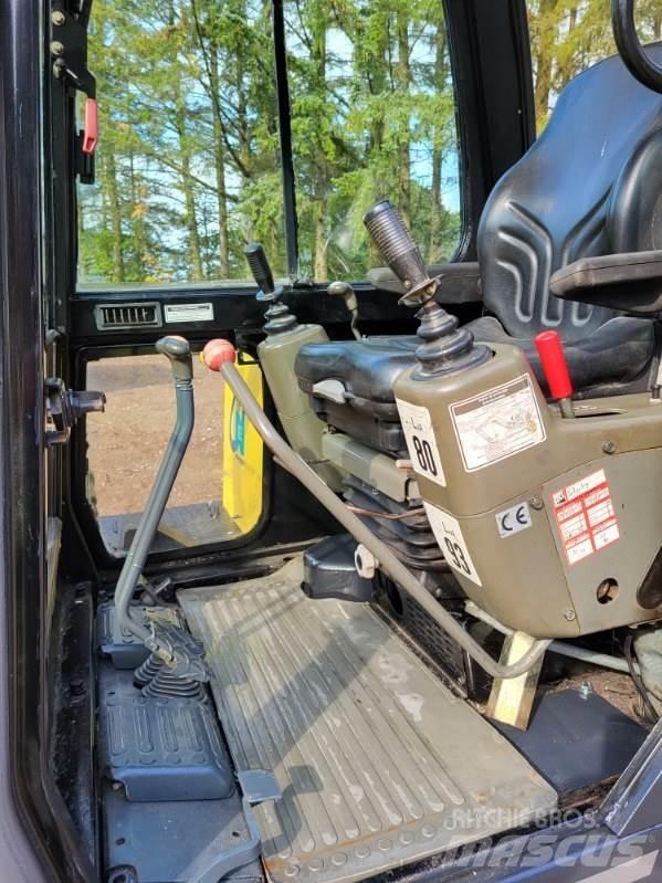 Yanmar B50 Mini ekskavatoriai < 7 t