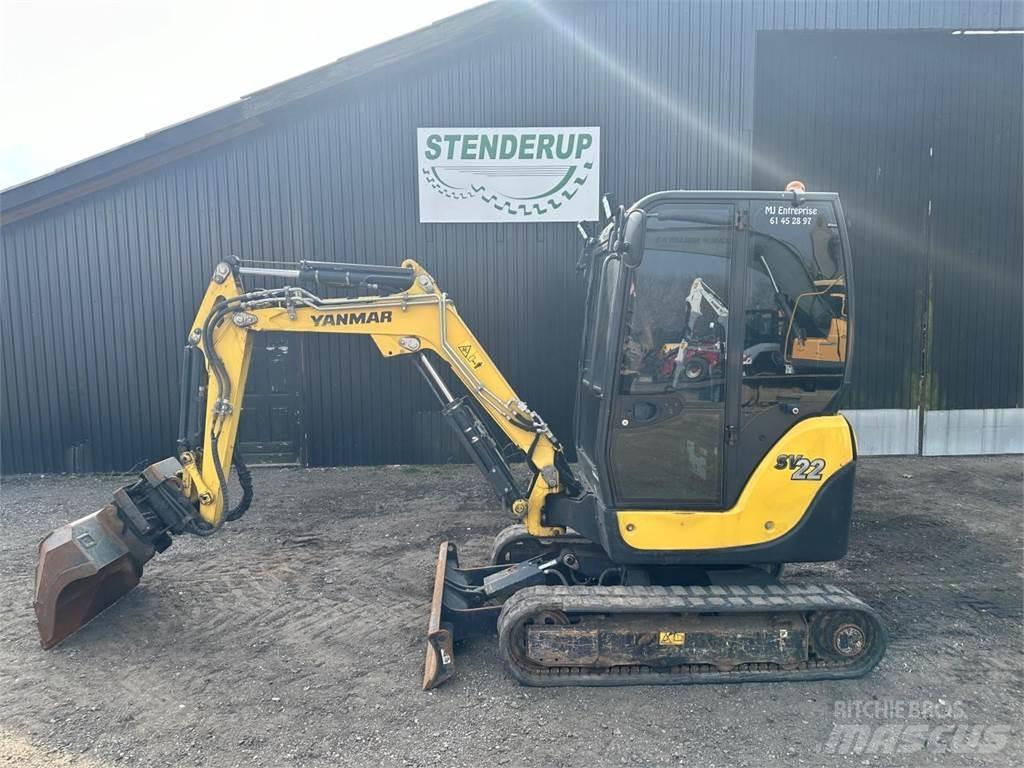 Yanmar SV22 Mini ekskavatoriai < 7 t