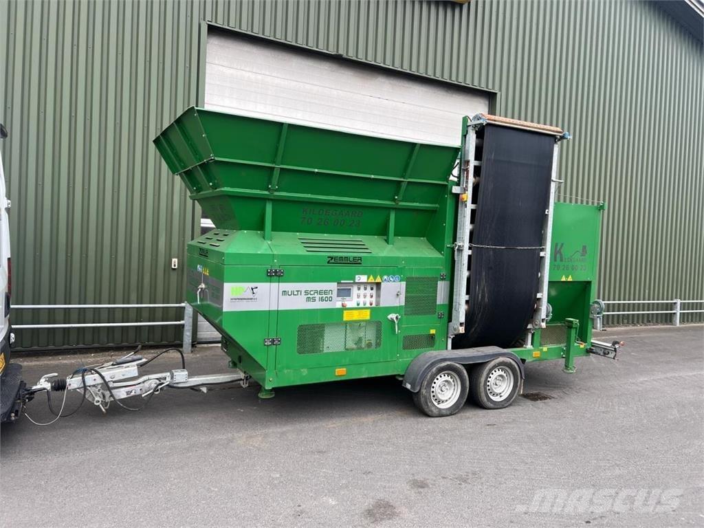 Zemmler MS1600 Rūšiavimo technika