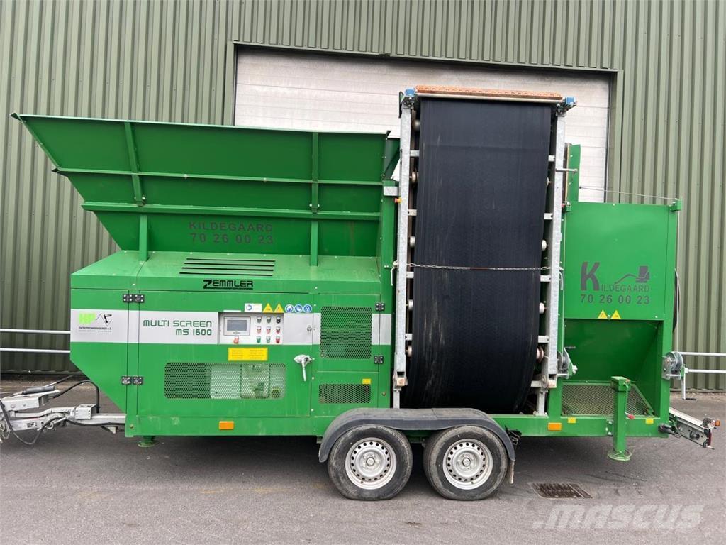 Zemmler MS1600 Rūšiavimo technika