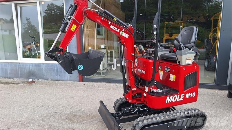 Mole M10 Ny Mini ekskavatoriai < 7 t