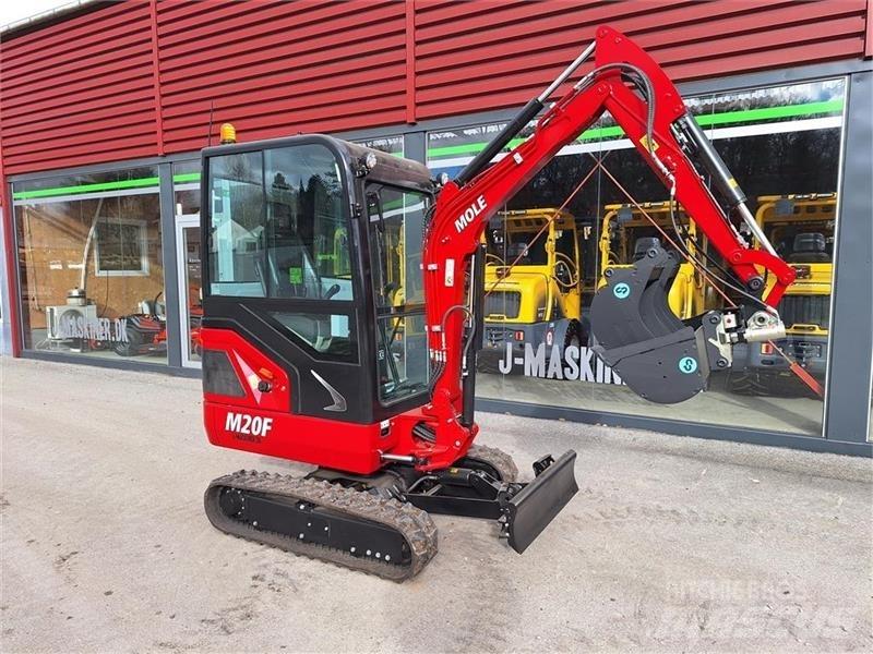 Mole M20 Mini ekskavatoriai < 7 t