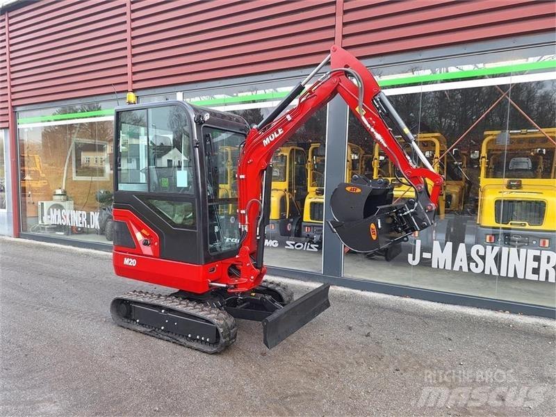 Mole M20 Mini ekskavatoriai < 7 t