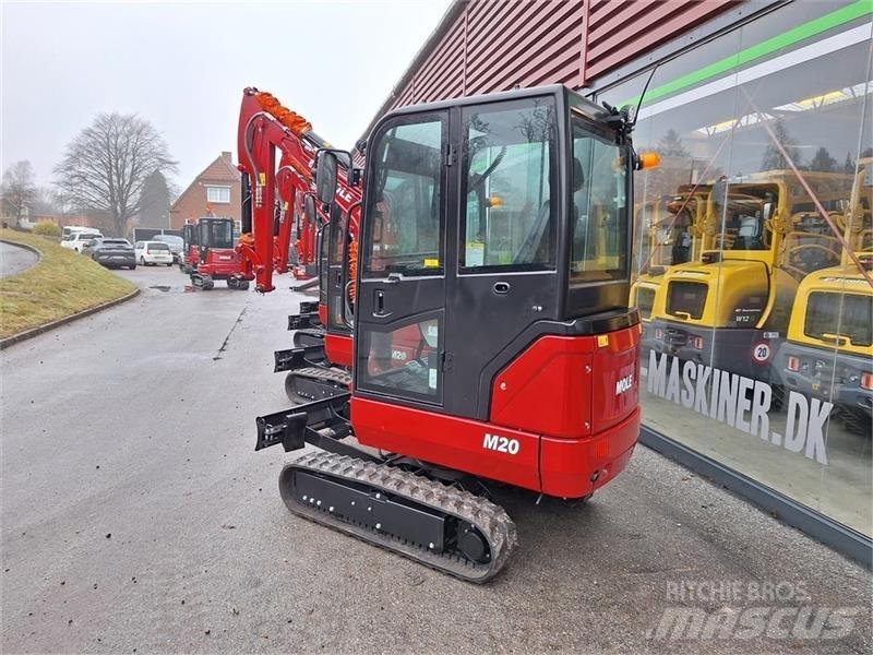 Mole M20 Mini ekskavatoriai < 7 t