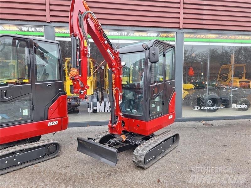 Mole M20 Mini ekskavatoriai < 7 t