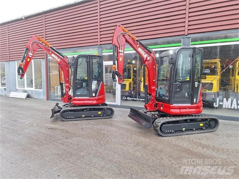 Mole M25 Mini ekskavatoriai < 7 t