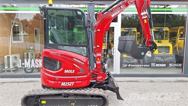 Mole M25 ny Mini ekskavatoriai < 7 t