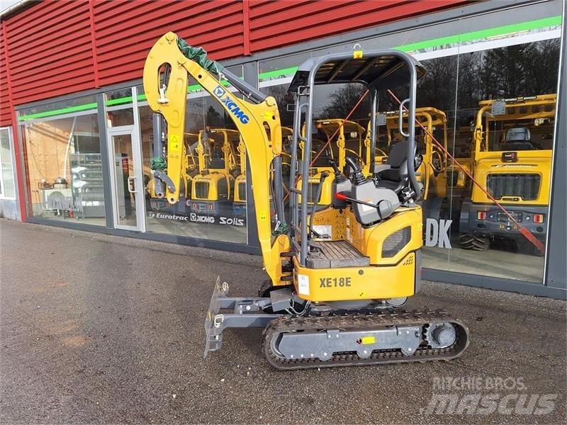 XCMG XE18E Mini ekskavatoriai < 7 t