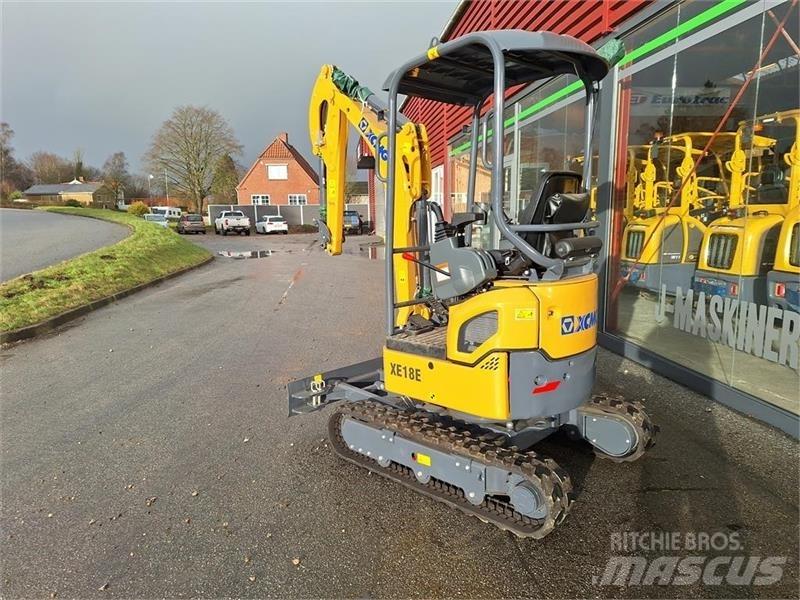 XCMG XE18E Mini ekskavatoriai < 7 t