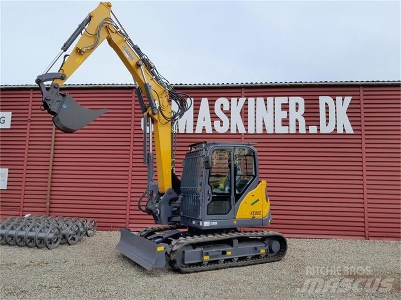 XCMG XE80E Vikšriniai ekskavatoriai