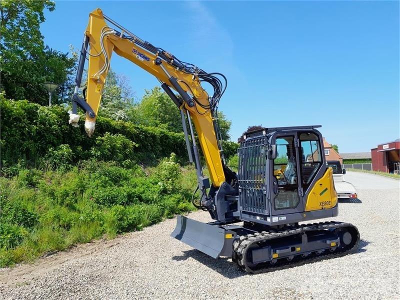XCMG xe80e Vikšriniai ekskavatoriai