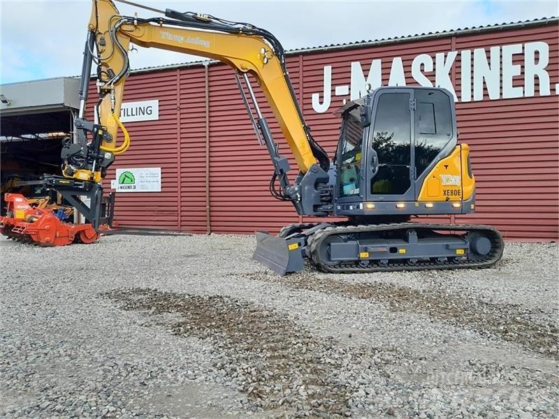 XCMG XE80E Vikšriniai ekskavatoriai