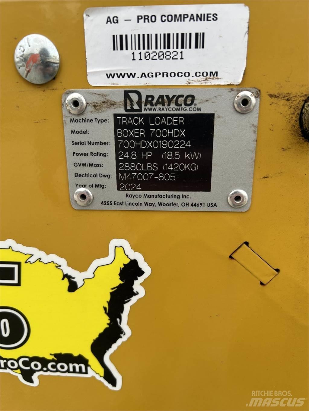 Boxer 700HDX Mini ekskavatoriai < 7 t
