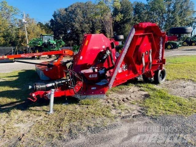 Bush Hog 4115 Ryšulių smulkinimo, pjaustymo ir išvyniojimo įrenginiai
