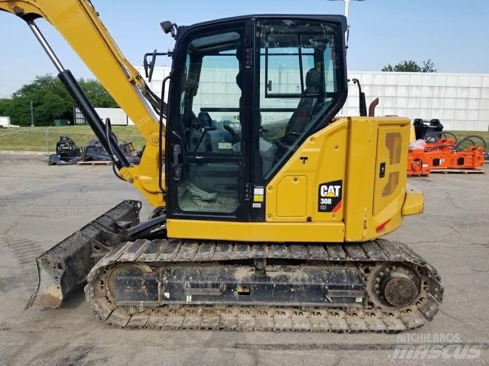 CAT 308CR Mini ekskavatoriai < 7 t