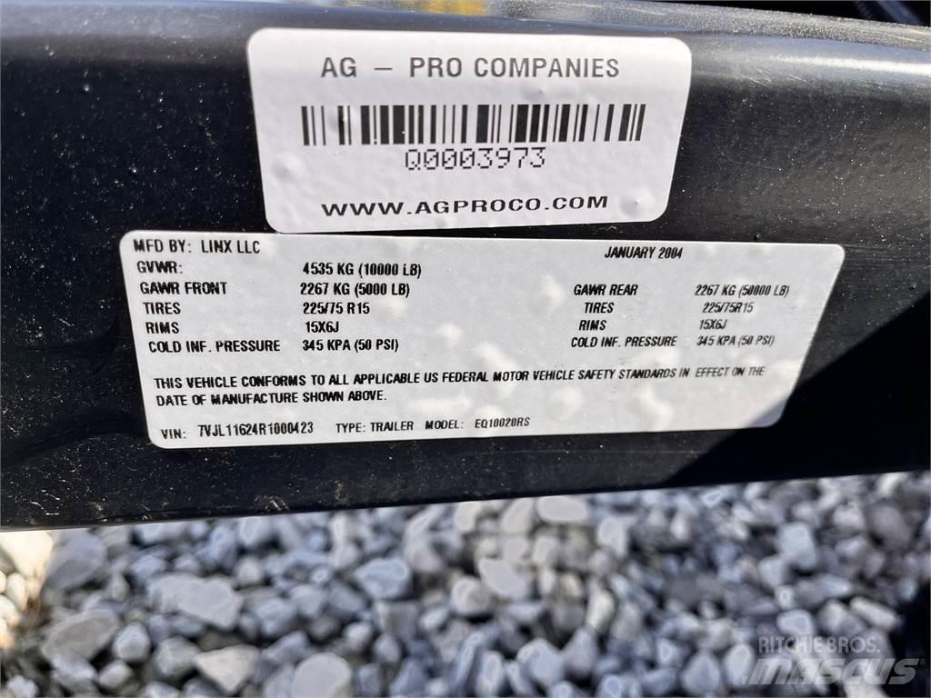  EQ10020RS Bendrosios paskirties priekabos