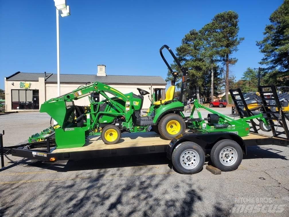 John Deere 1023E Naudoti kompaktiški traktoriai