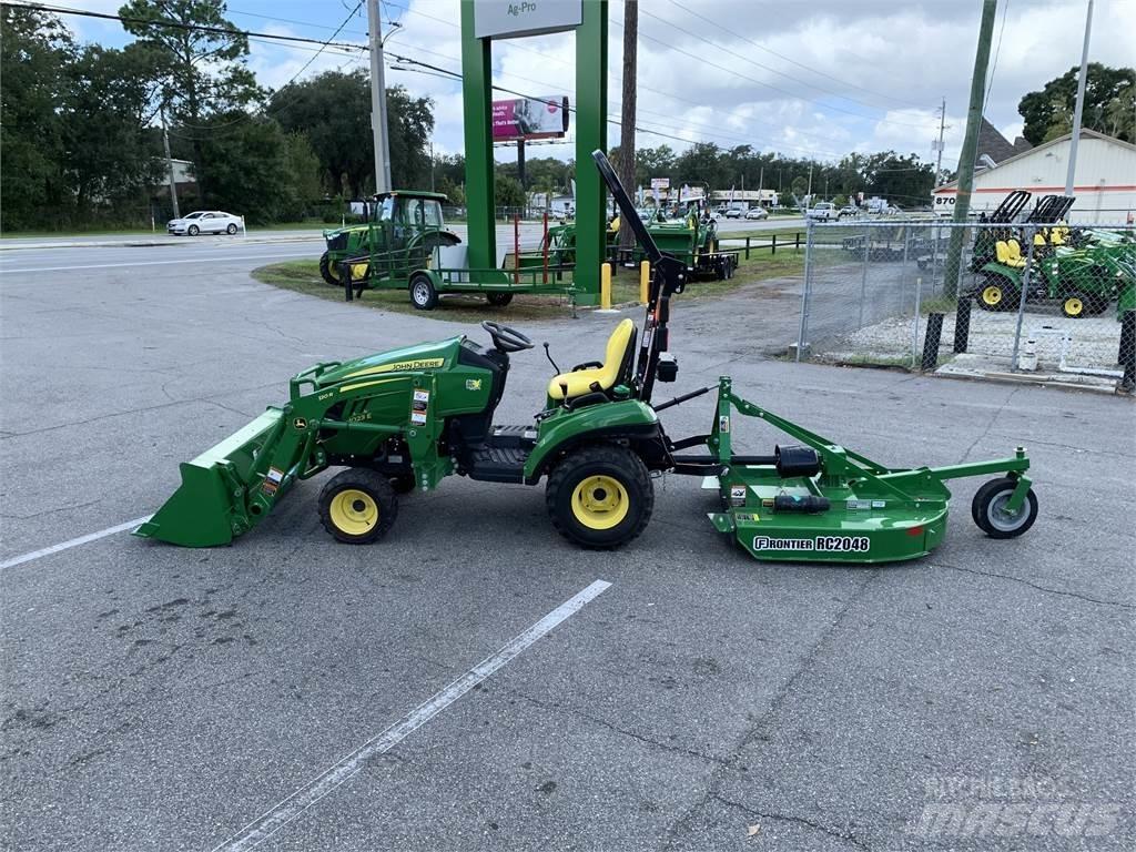John Deere 1023E Naudoti kompaktiški traktoriai