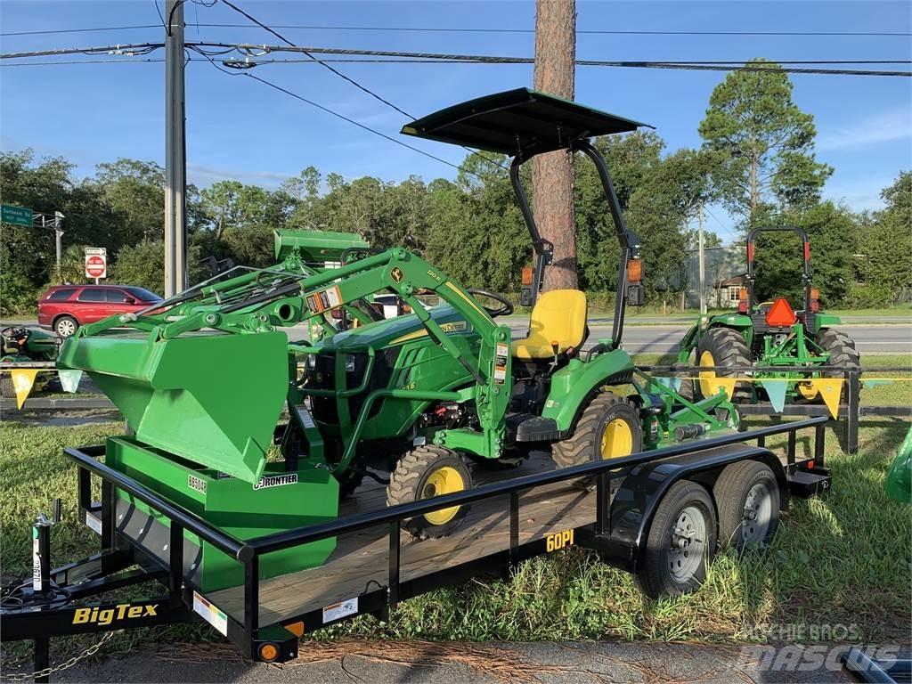 John Deere 1023E Naudoti kompaktiški traktoriai