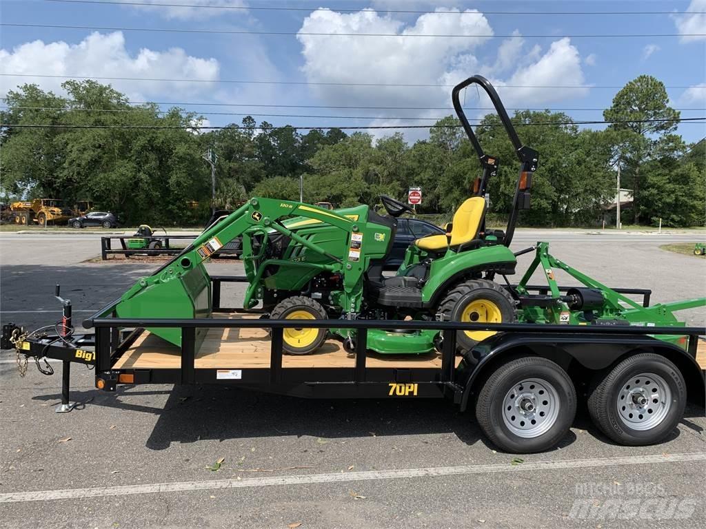 John Deere 1023E Naudoti kompaktiški traktoriai