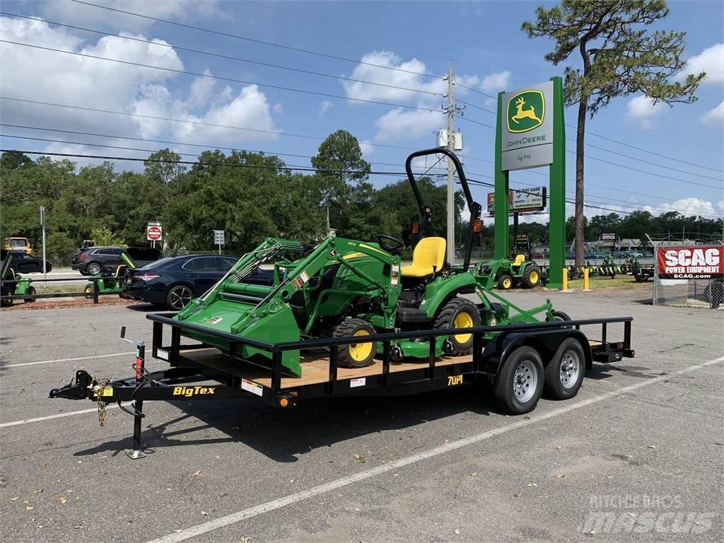 John Deere 1023E Naudoti kompaktiški traktoriai