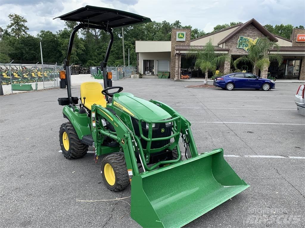 John Deere 1023E Naudoti kompaktiški traktoriai