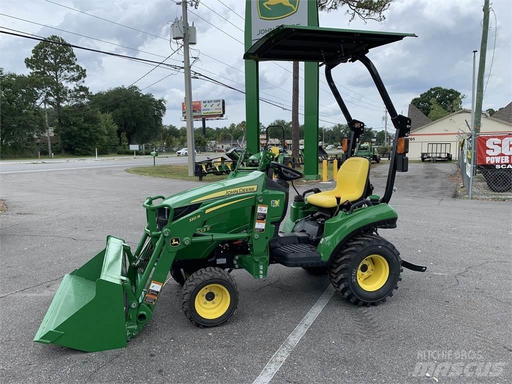 John Deere 1023E Naudoti kompaktiški traktoriai