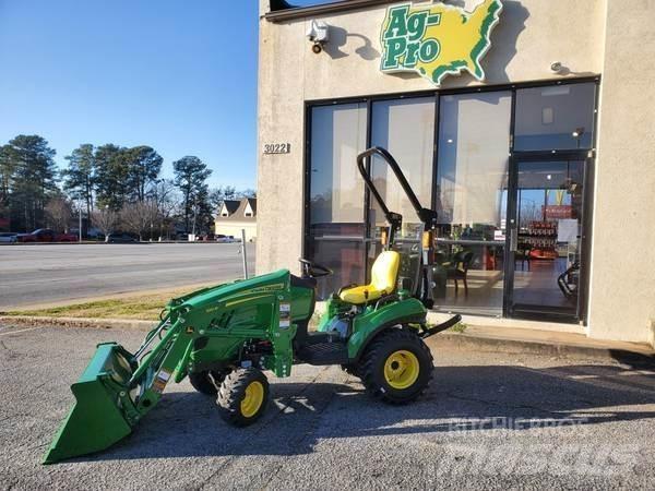 John Deere 1023E Naudoti kompaktiški traktoriai