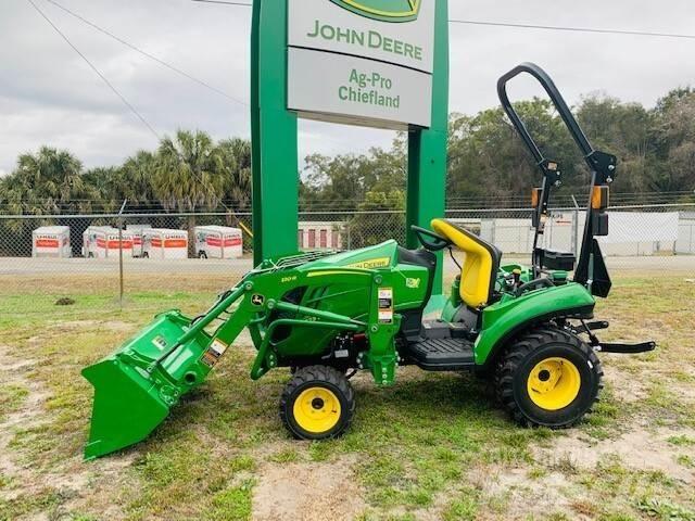 John Deere 1023E Naudoti kompaktiški traktoriai