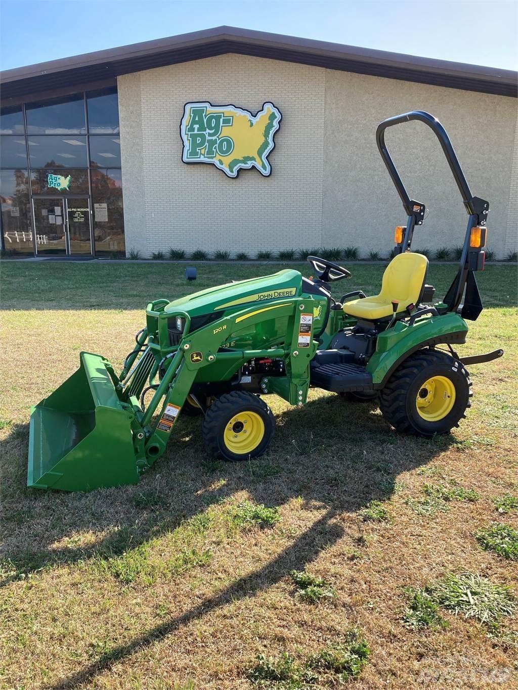 John Deere 1023E Naudoti kompaktiški traktoriai