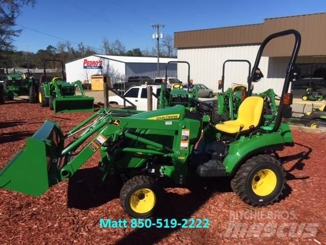 John Deere 1023E Naudoti kompaktiški traktoriai