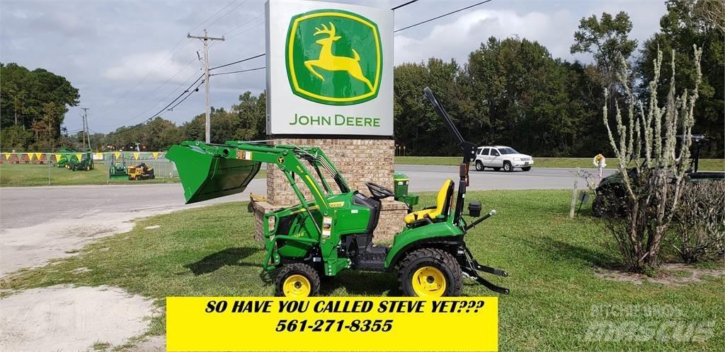 John Deere 1023E Naudoti kompaktiški traktoriai