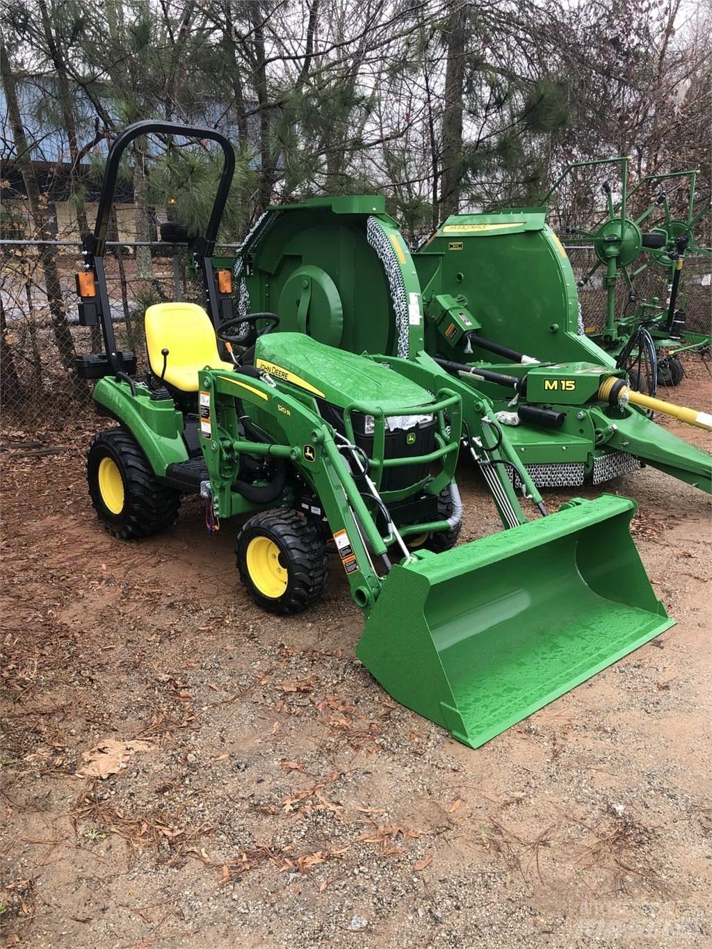 John Deere 1023E Naudoti kompaktiški traktoriai