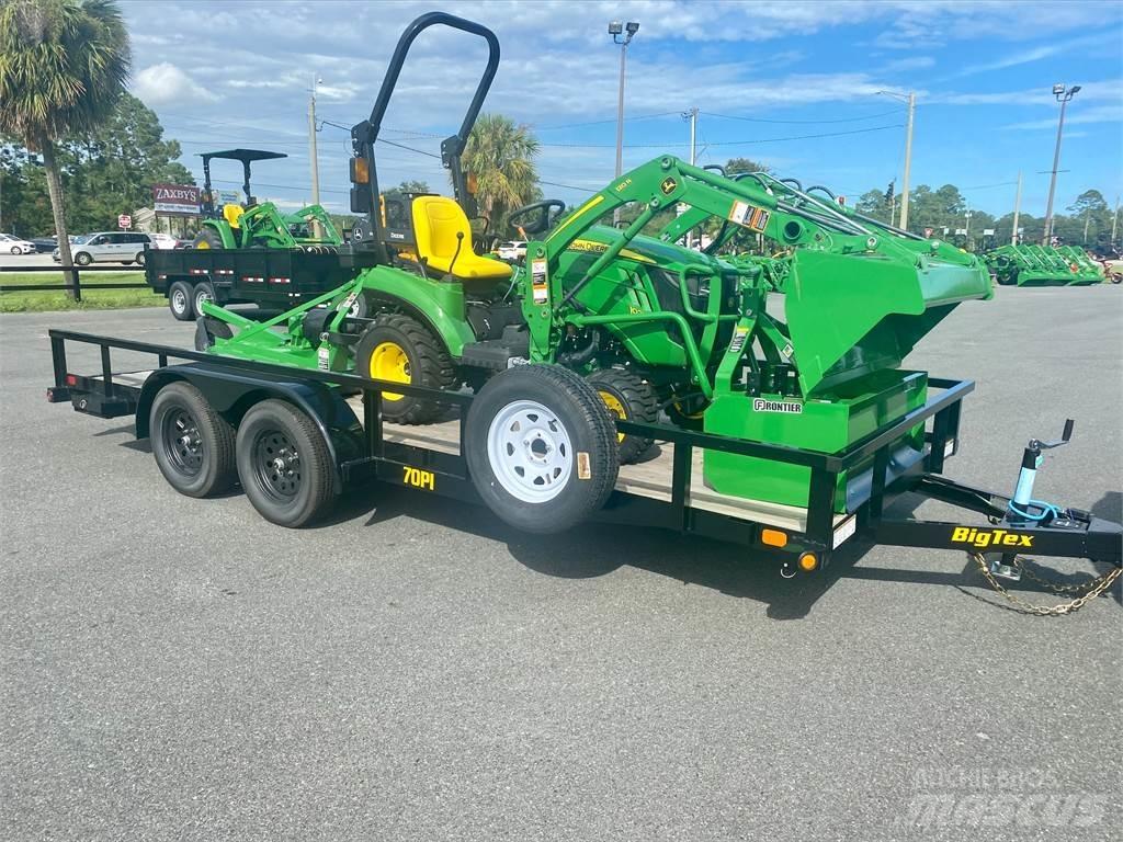 John Deere 1023E Naudoti kompaktiški traktoriai