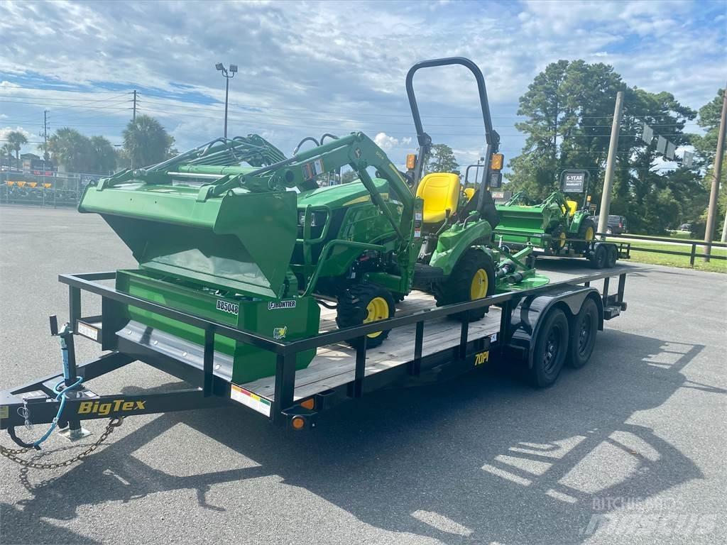John Deere 1023E Naudoti kompaktiški traktoriai