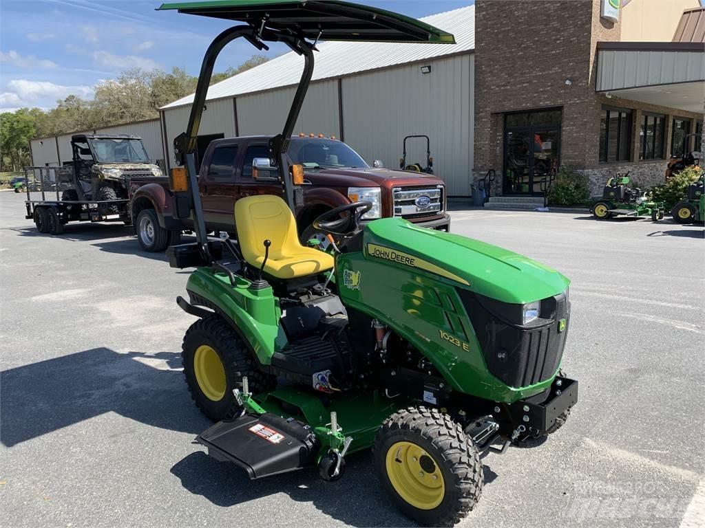 John Deere 1023E Naudoti kompaktiški traktoriai