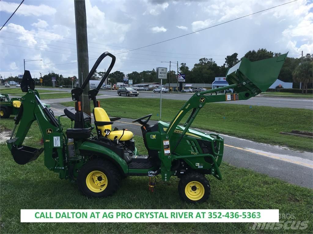 John Deere 1025R Naudoti kompaktiški traktoriai