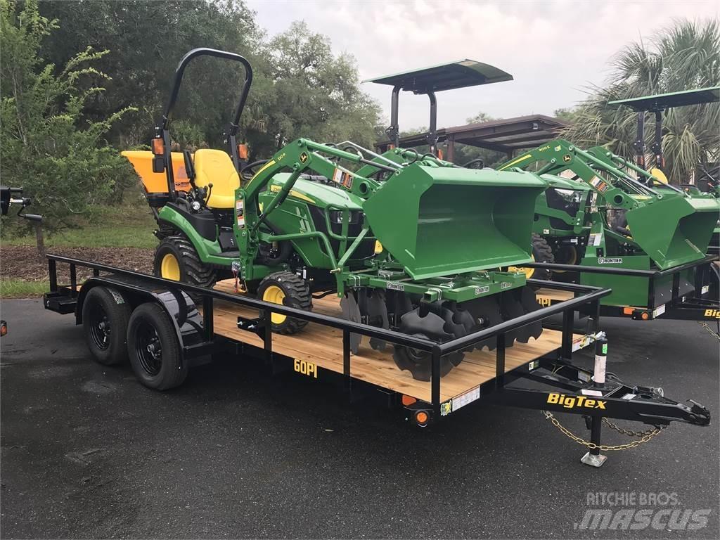 John Deere 1025R Naudoti kompaktiški traktoriai