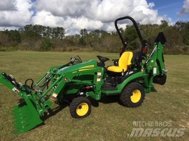 John Deere 1025R Naudoti kompaktiški traktoriai