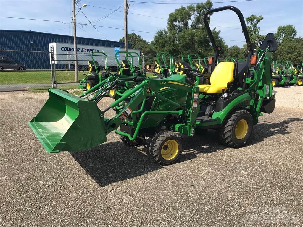 John Deere 1025R Naudoti kompaktiški traktoriai