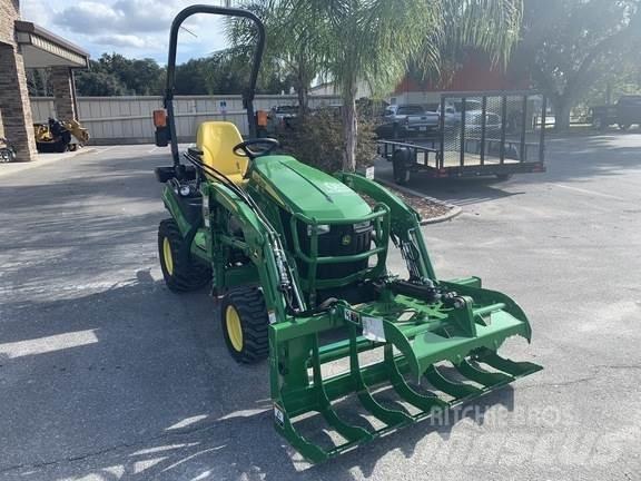 John Deere 1025R Naudoti kompaktiški traktoriai