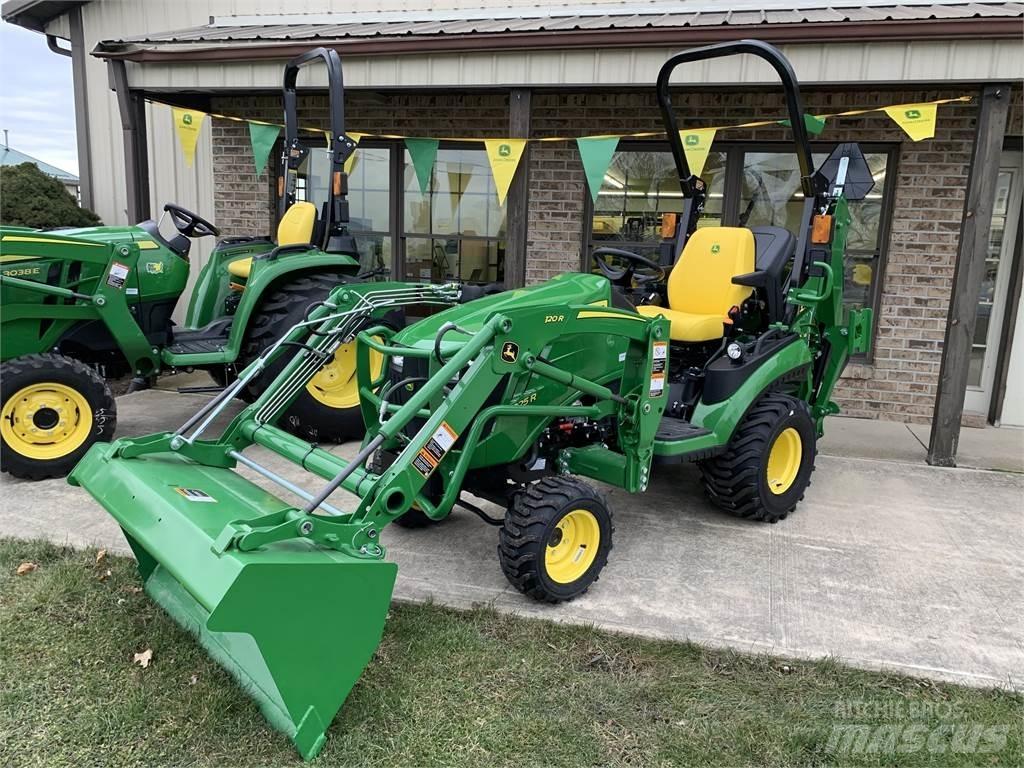 John Deere 1025R Naudoti kompaktiški traktoriai