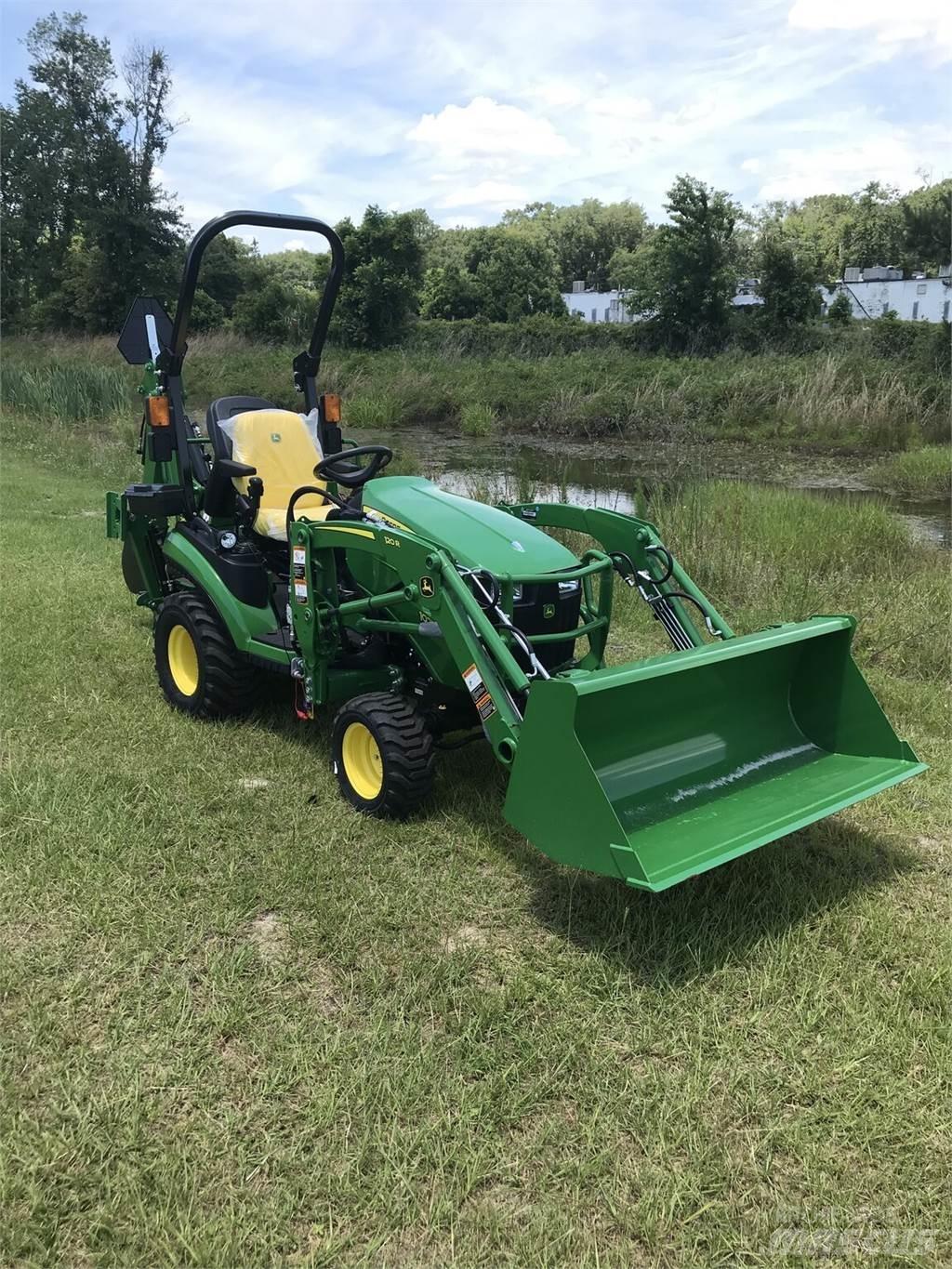 John Deere 1025R Naudoti kompaktiški traktoriai