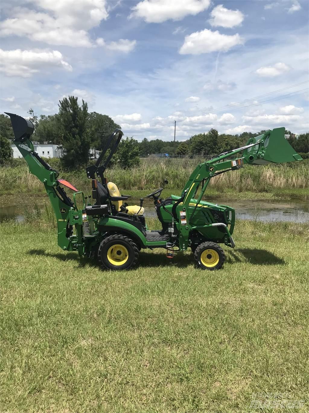 John Deere 1025R Naudoti kompaktiški traktoriai