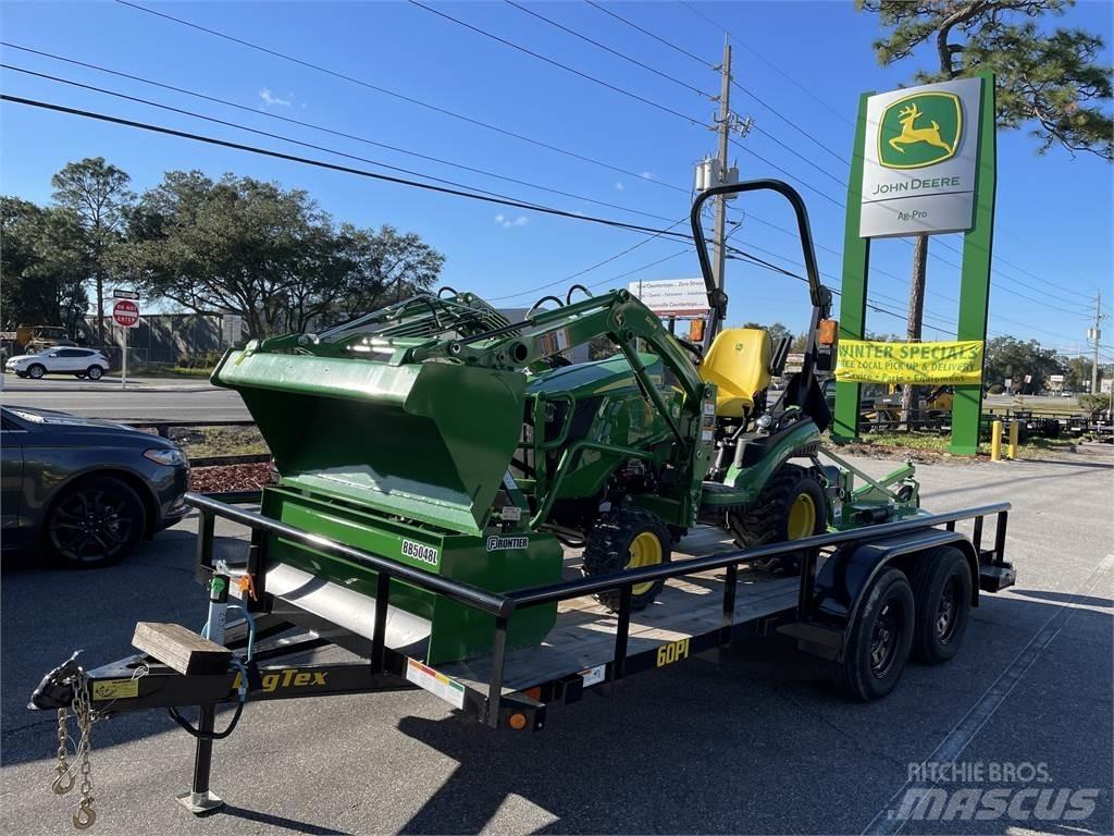 John Deere 1025R Naudoti kompaktiški traktoriai