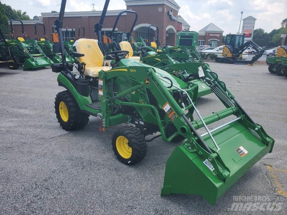 John Deere 1025R Naudoti kompaktiški traktoriai